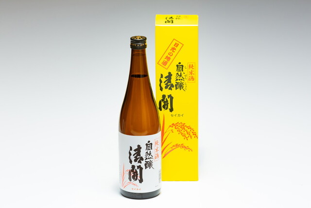 純米酒　自然醸清開　1.8ℓ